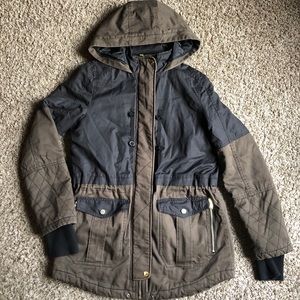 Express quilted utility jacket